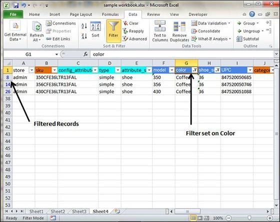 Filters in MS Excel3