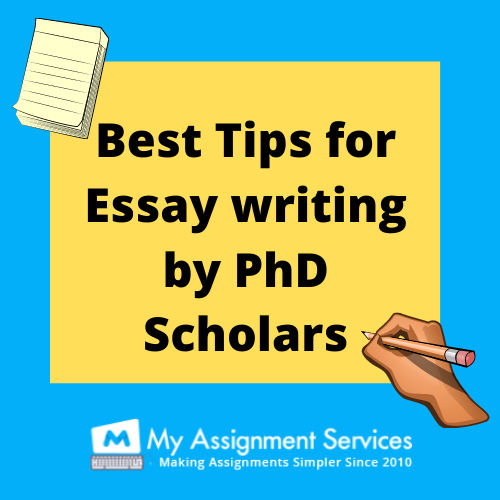 tips for essay writing by PhD experts