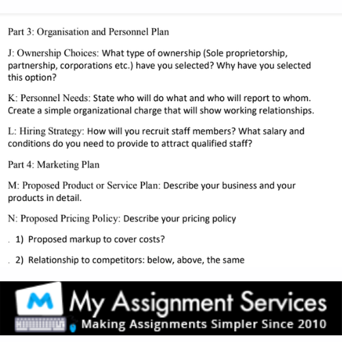 strategic marketing assignments help sample