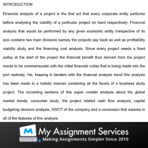 Thesis on company
