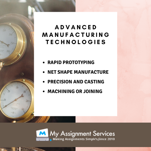 Advanced Manufacturing technologies