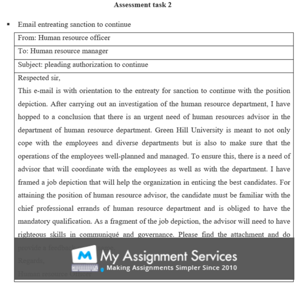 Business assignment sample 4
