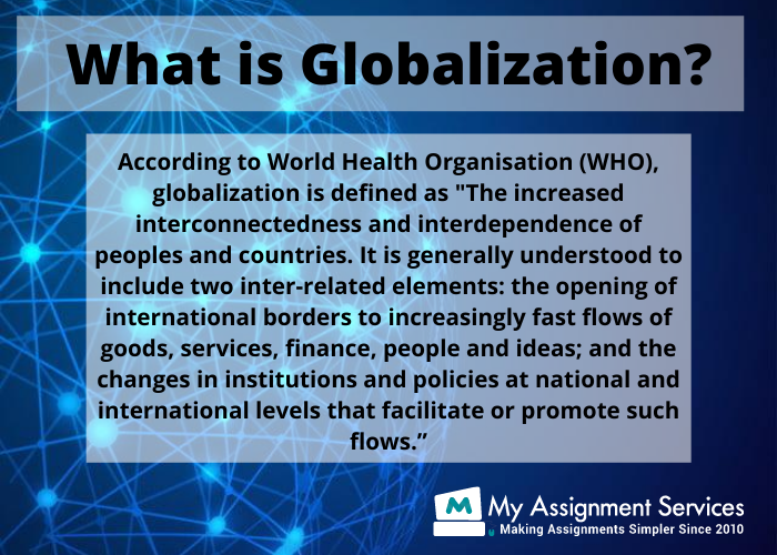 Globalisation assignment solutions by Experts