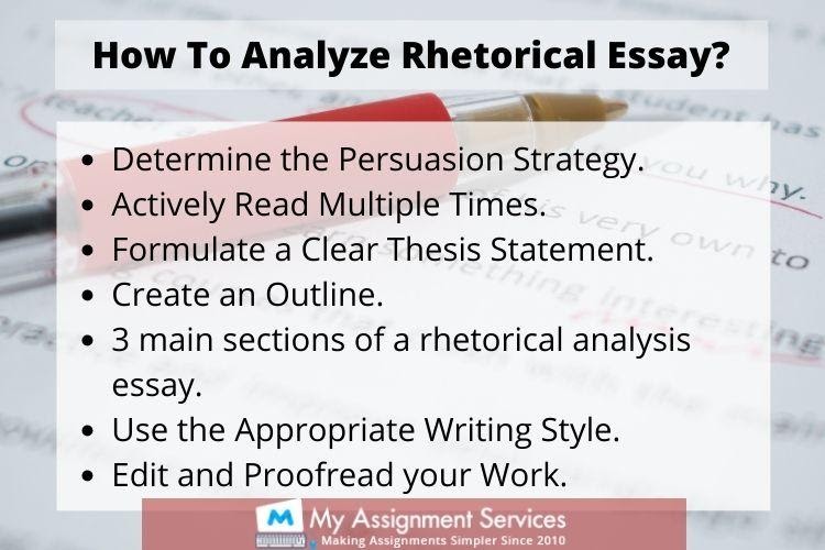 online rhetorical analysis essay topics