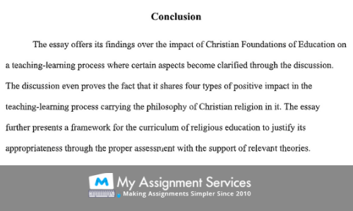 conclusion examples