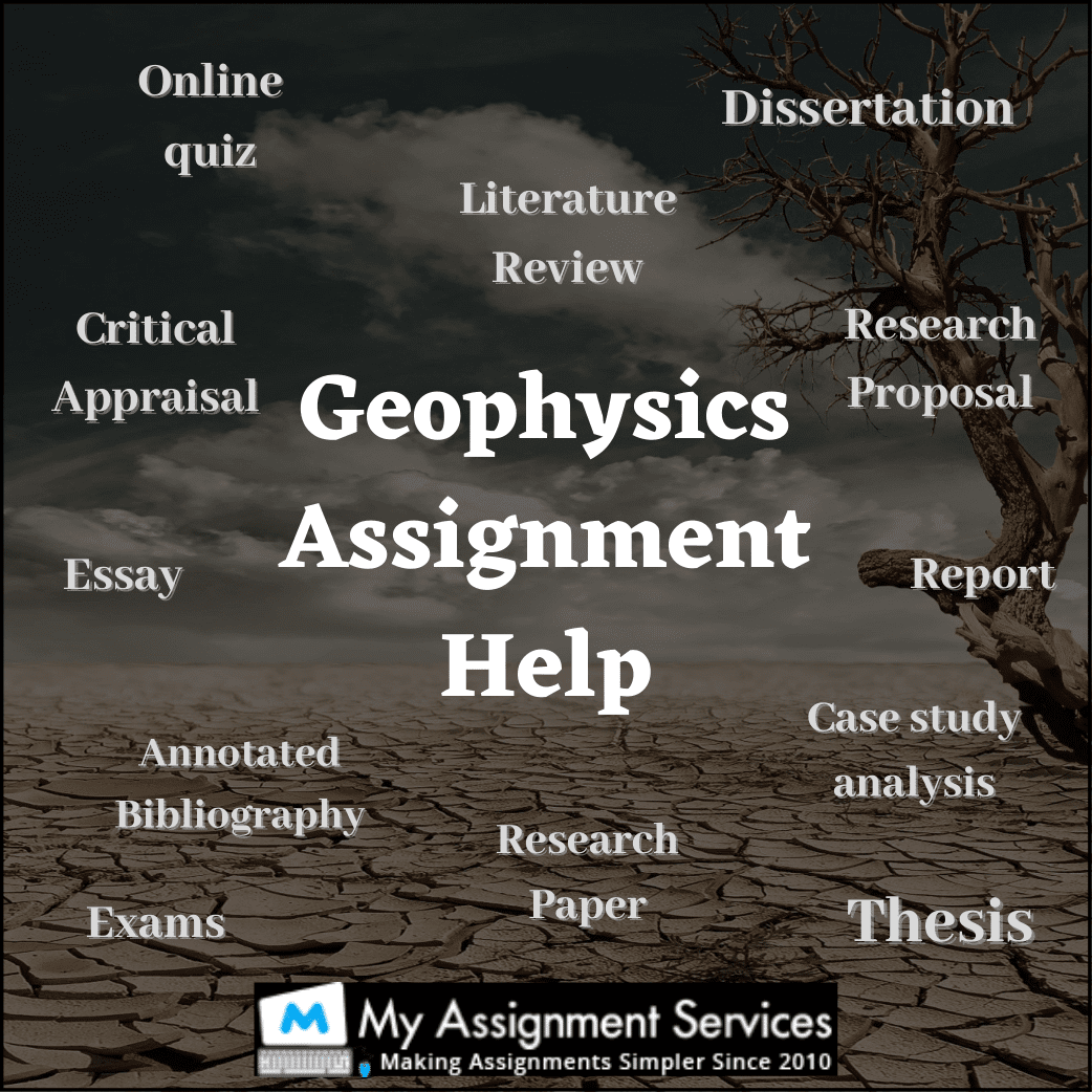 geophysics assignment help Canada