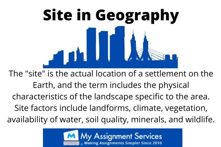 Urban Geography assignment help
