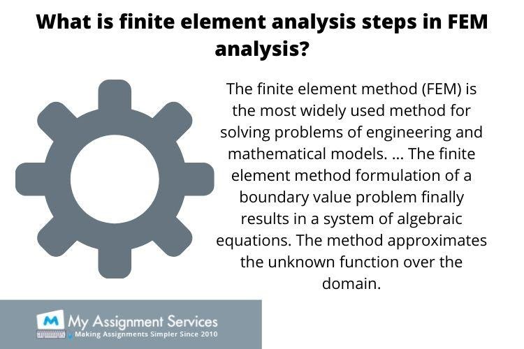Finite Element Analysis online tutors