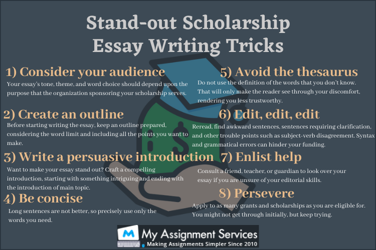 scholarship essay help
