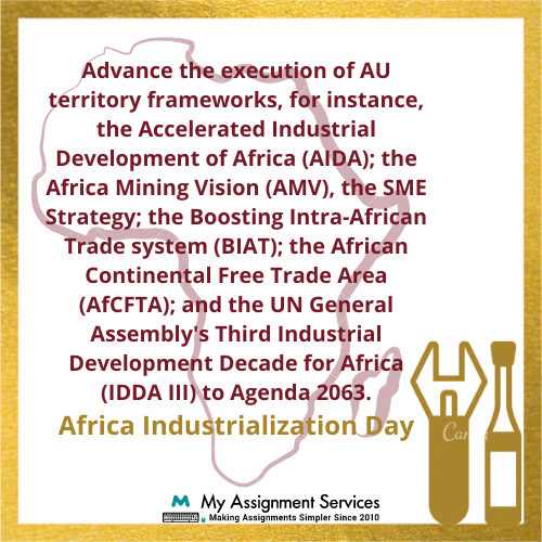 Significance of Africa Industrialization Day