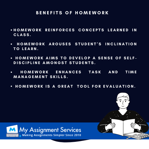 benifits of homework