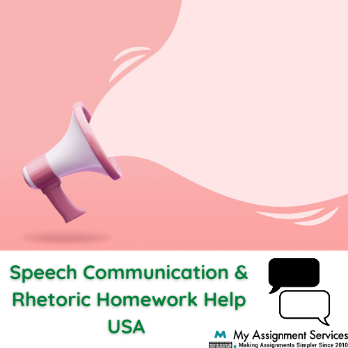 Speech Communication And Rhetoric Homework Help