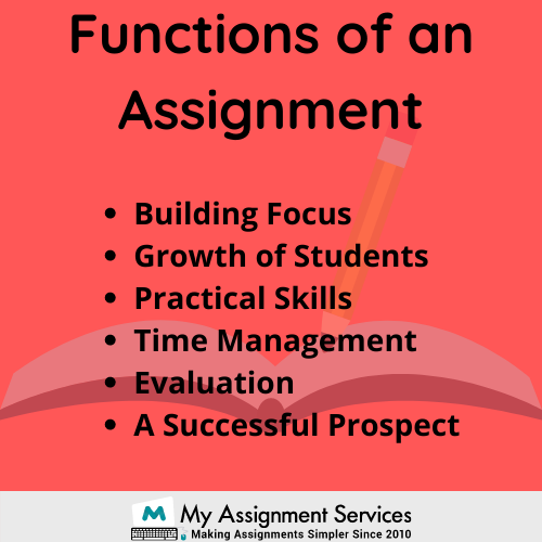 functions of an assignment