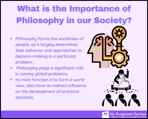 Importance of Philosophy in our society