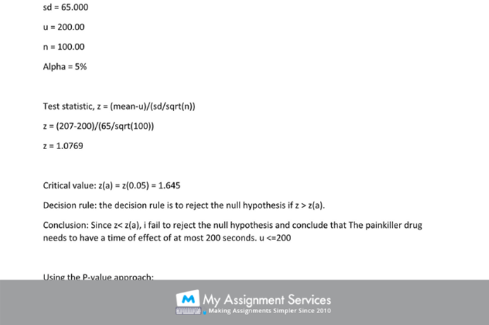 hypothesis assignment sample4