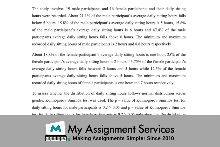 assignment solution sample