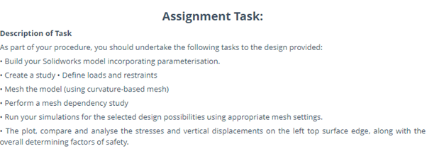 Computer Aided Engineering assignment task