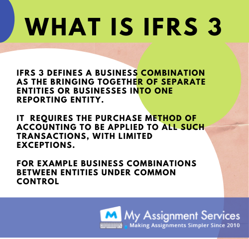 what is IFRS 3