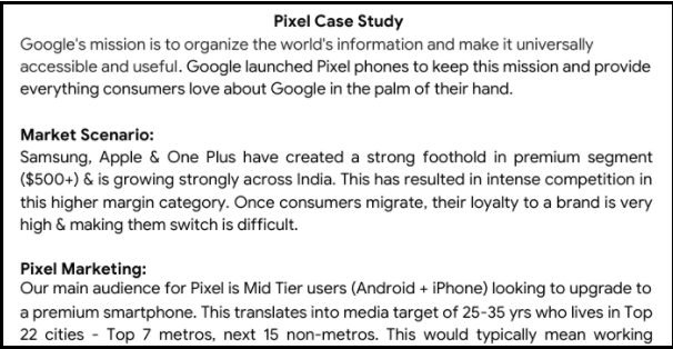 Pixel Case Study