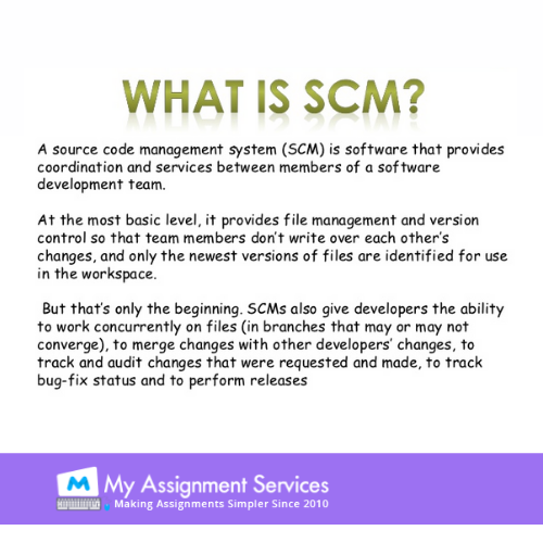 what is scm