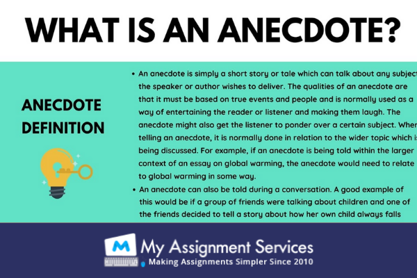 what is anecdote