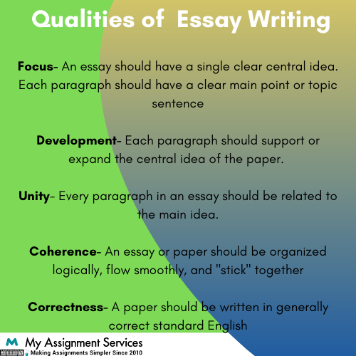 Quality Essay Writing