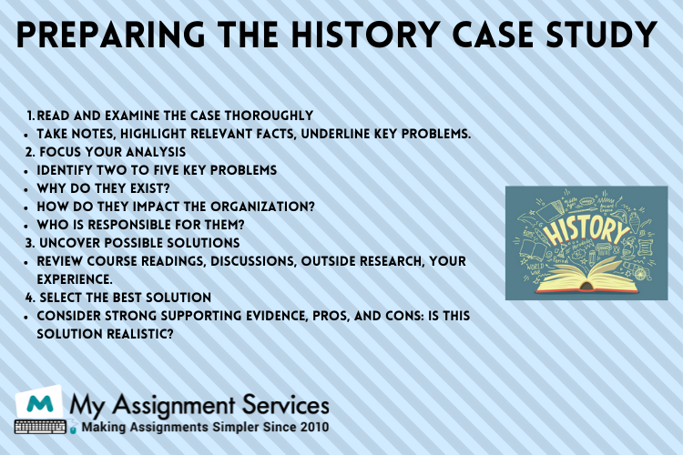 tips to preparing history case study