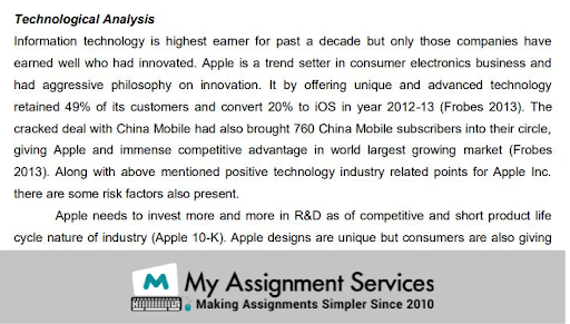 Technology Analysis of Apple