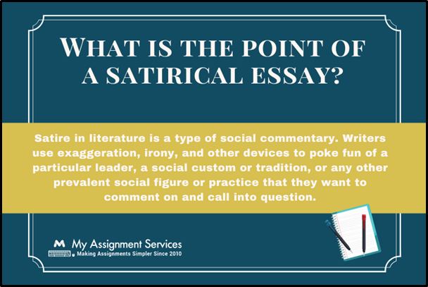 topics for satirical essay
