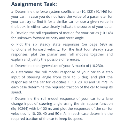 vehicle dynamic assignment task help
