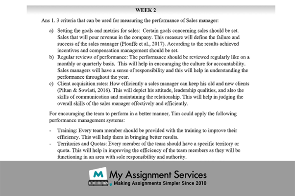 Benchmarking Assignment Solution