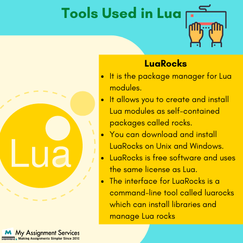 Tools Used in Lua