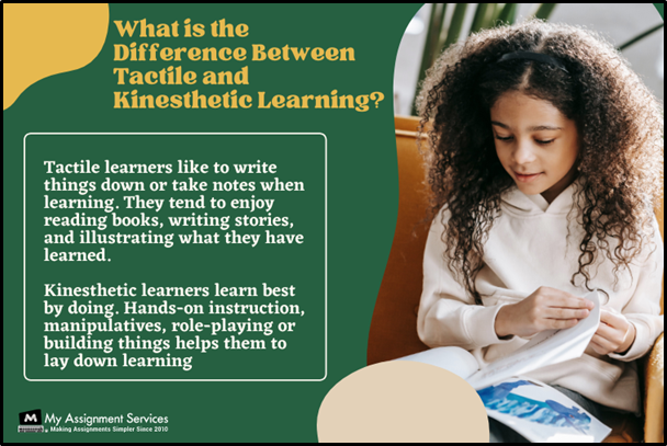 Tactile and Kinesthetic Learning