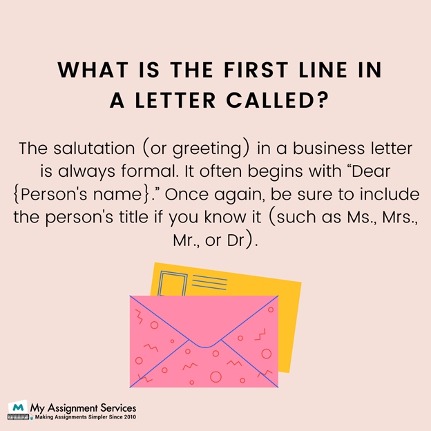 layout of personal letter