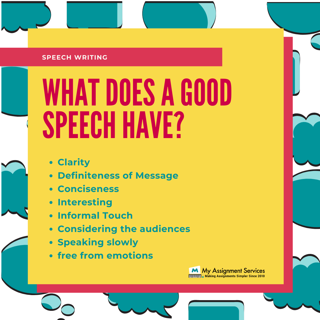 what does a good speech have impromptu speech topics