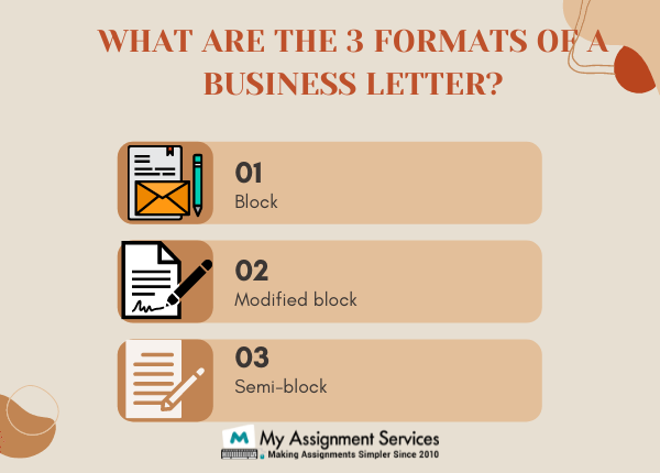 formats of business letter