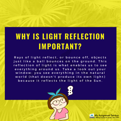 why is light reflection important