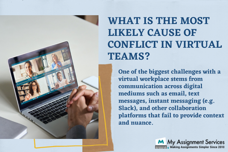 what is the most likely cause of conflict in virtual teams