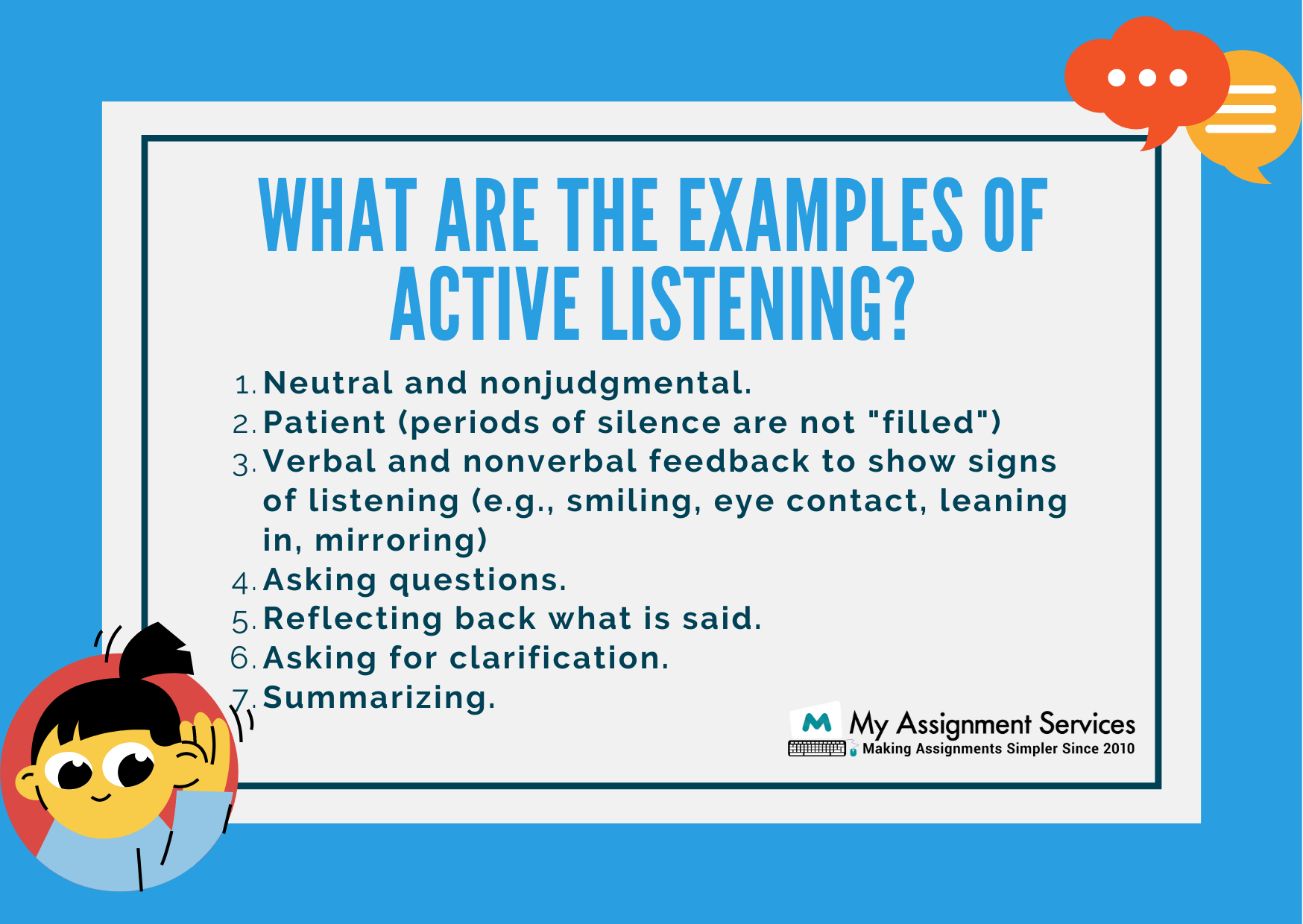 examples of active listening