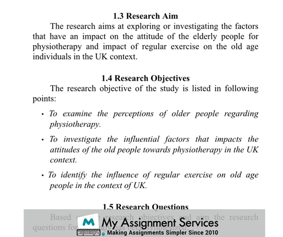 Physiotherapy Research Proposal