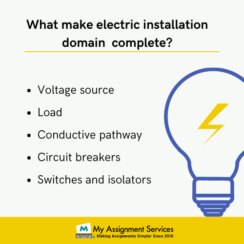 what make Electrical Installation Course domain complete