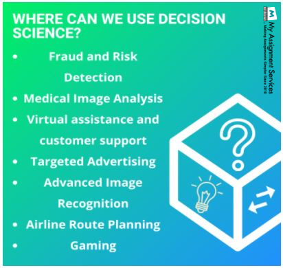 where can we use Decision Science