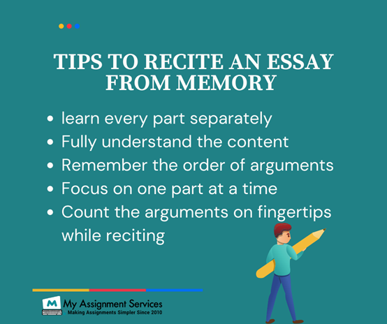 Tips to Recite Essay