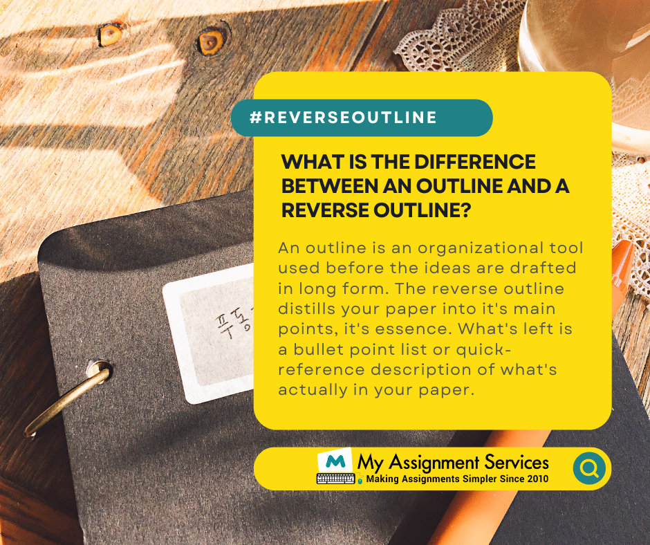 what is the difference between an outline and a reverse outline