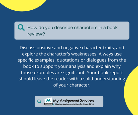 Characters in Book Review