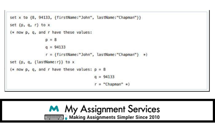 Applescript Assignment Sample