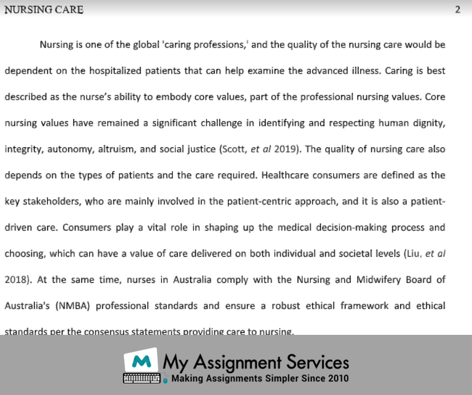 Paramedicine Assignment Sample at My Assignment Services in Australia