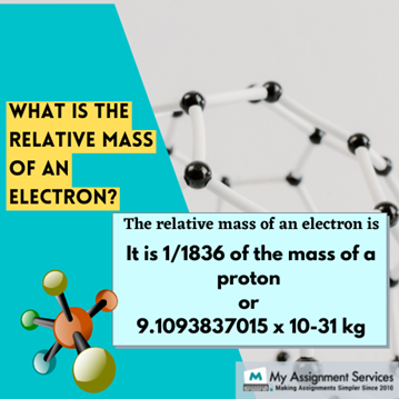 Relative Mass of an Electron