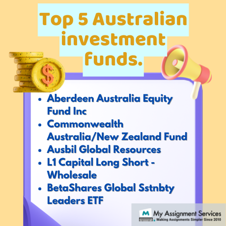 top 5 australian investment funds