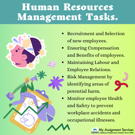 human resources management tasks